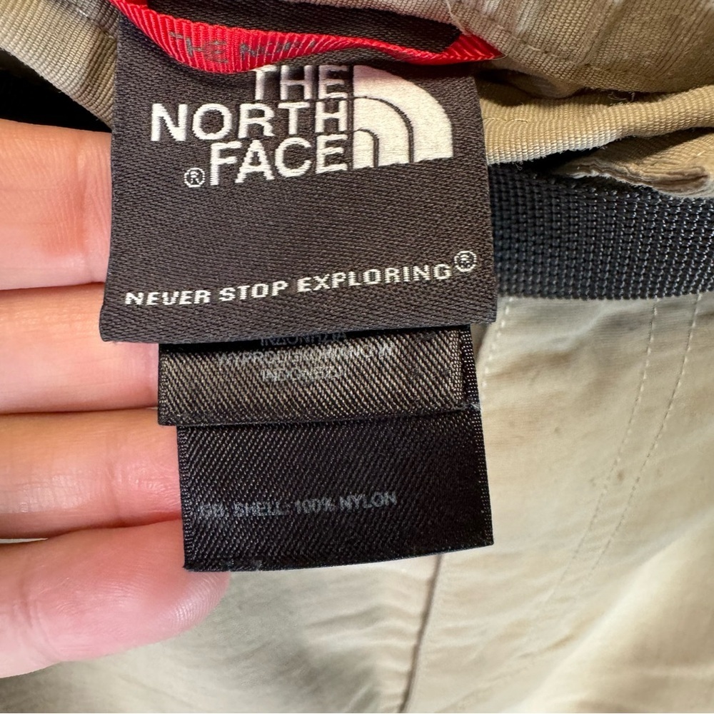 North face khaki convertible hiking pants shorts nylon men's XXL extra large 2x - Picture 7 of 16
